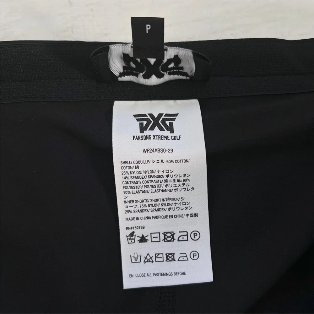 PXG Parsons Xtreme Golf Womens Small Two-In-One Pleated Skirt Skort Black $175 - Picture 15 of 16